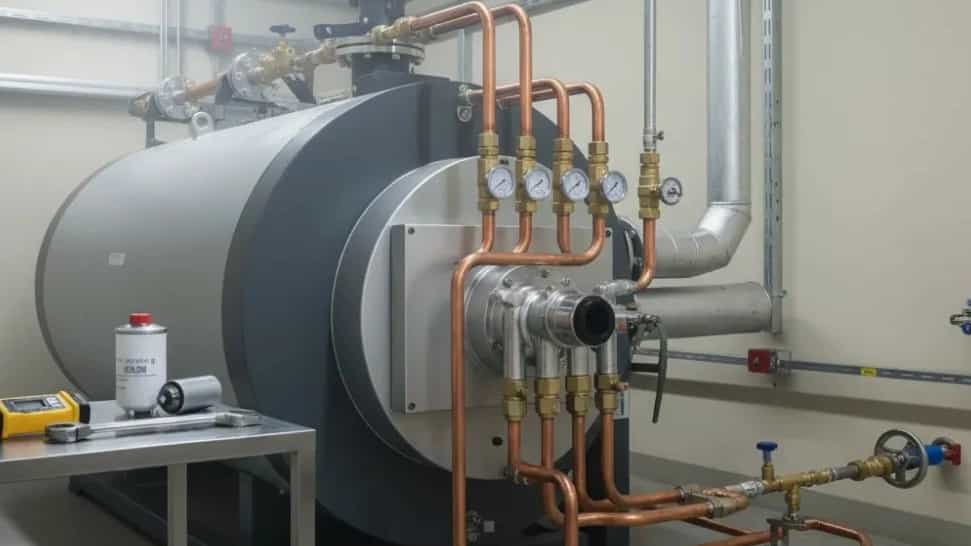 سرویس و تنظیم مشعل گازی و گازوئیلی در رشت